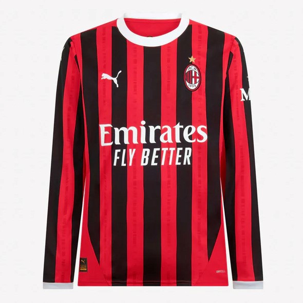 Tailandia Camiseta AC Milan Primera equipo ML 2024-25